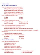 Câu hỏi trắc nghiệm Tin học Lớp 6 theo chủ đề